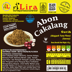 Abon Ikan Cakalang d'Lira 50 g